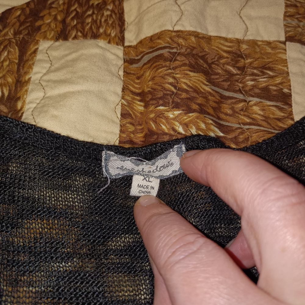 Black Knit Cardigan - Picture 2 of 3
